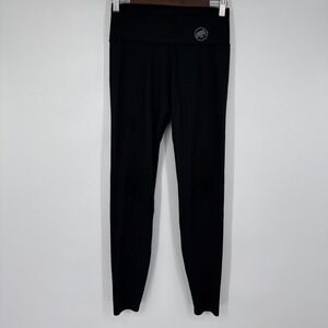 Mammut Crashino Tapered Leggings Cropped Athletic Black Hiking Swiss Tech Small